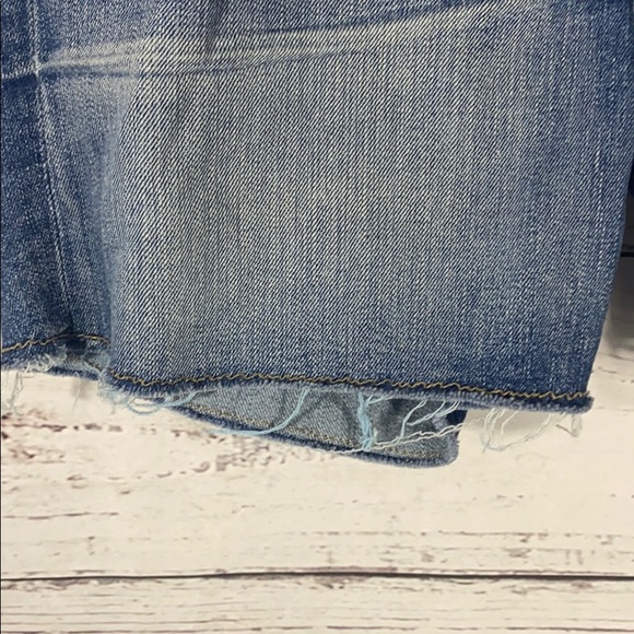 Paige Jimmy Jimmy Short Raw Cutoff Hem - Picture 5 of 7